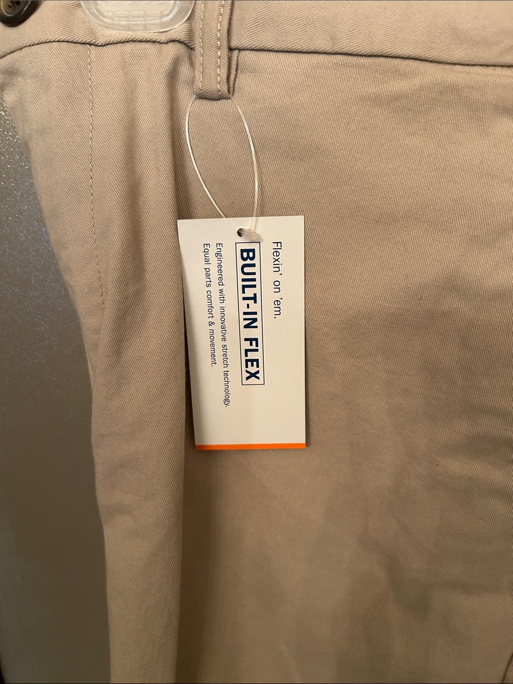 Old Navy Ultimate Slim Beige/Tan Chinos